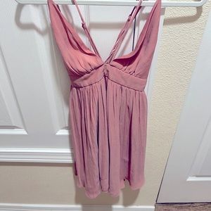 Pink Sexy Cocktail Dress